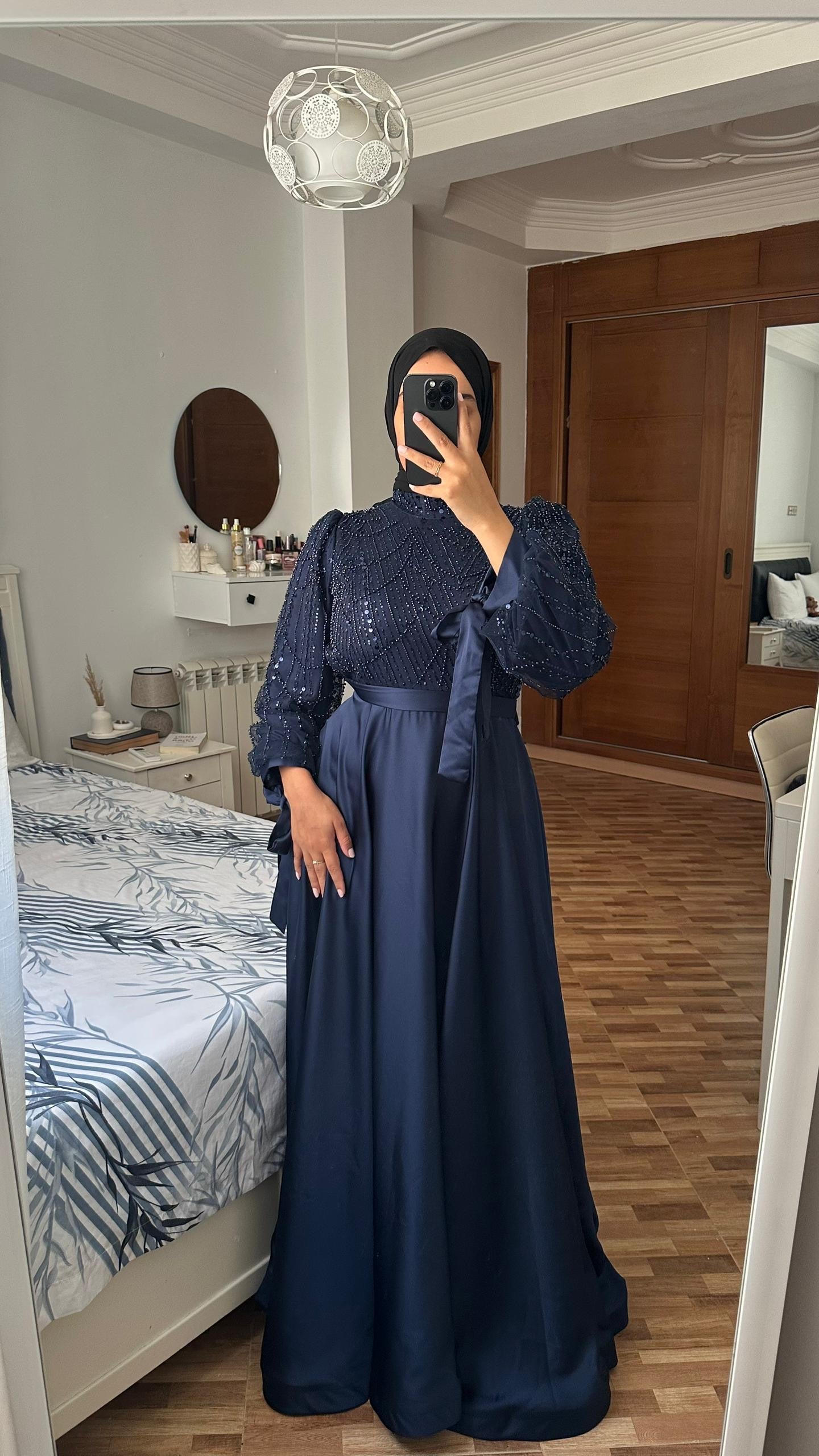 Robe Tane luxe لُجَينة