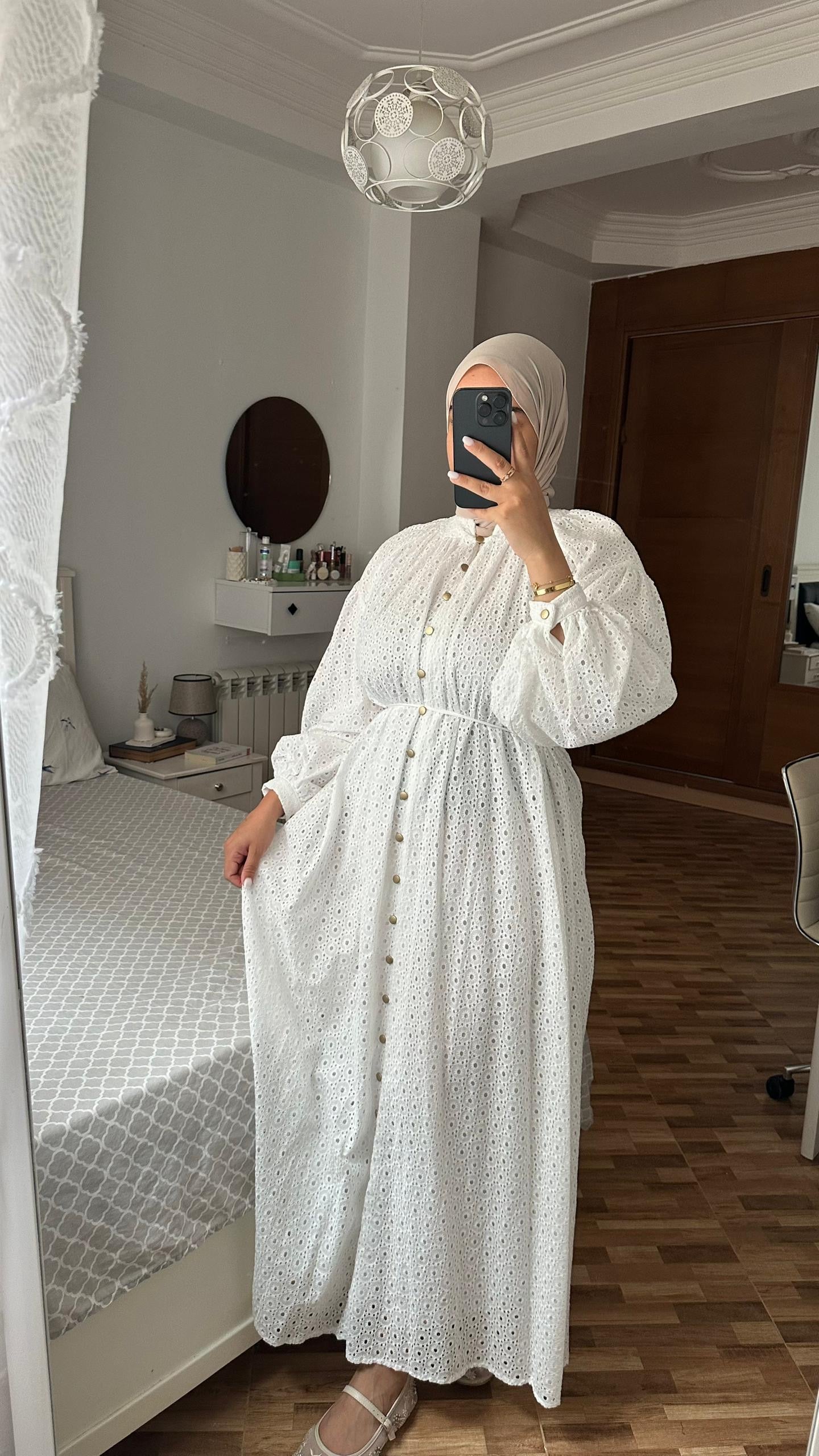 Robe broderie anglaise