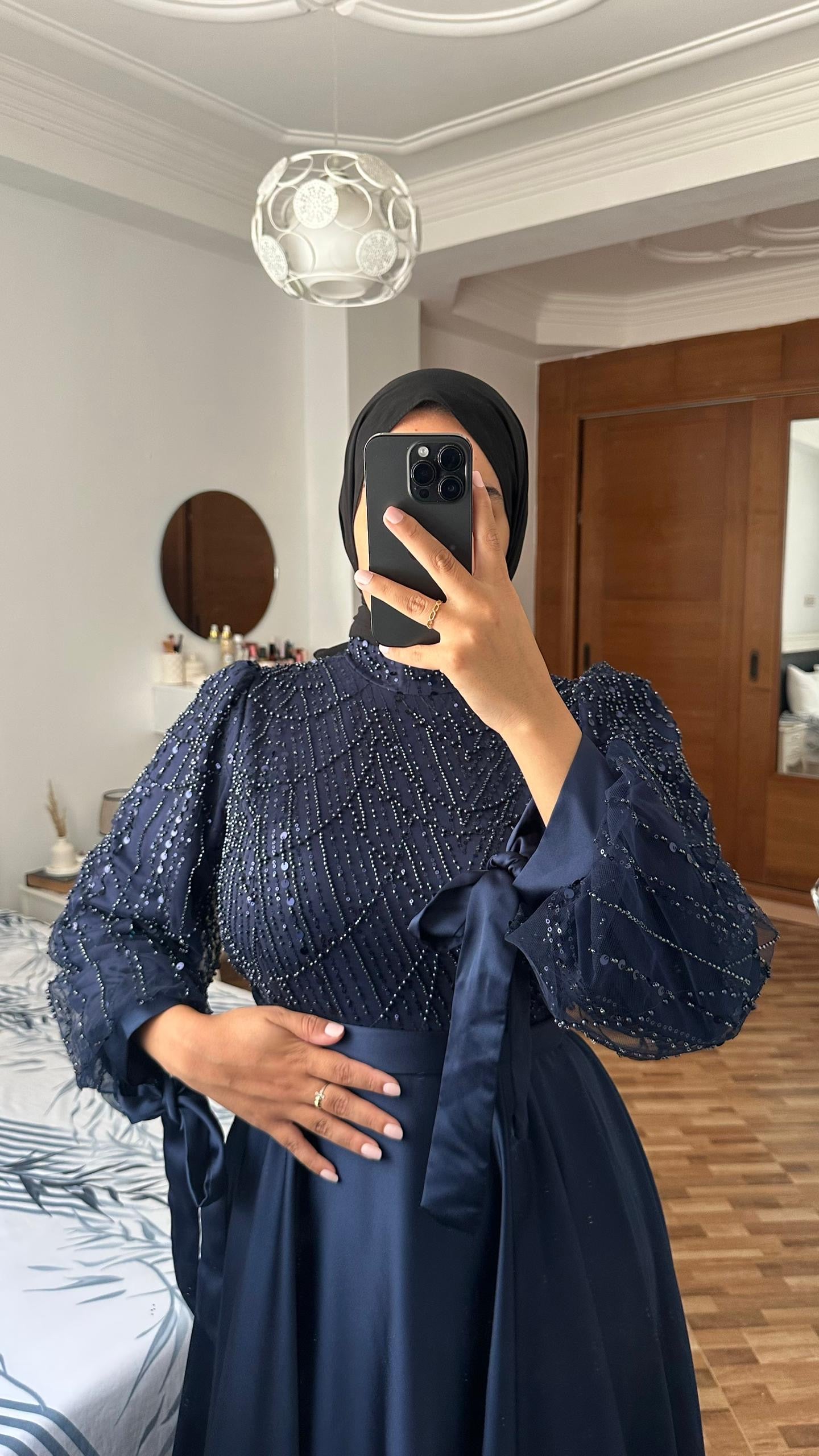 Robe Tane luxe لُجَينة