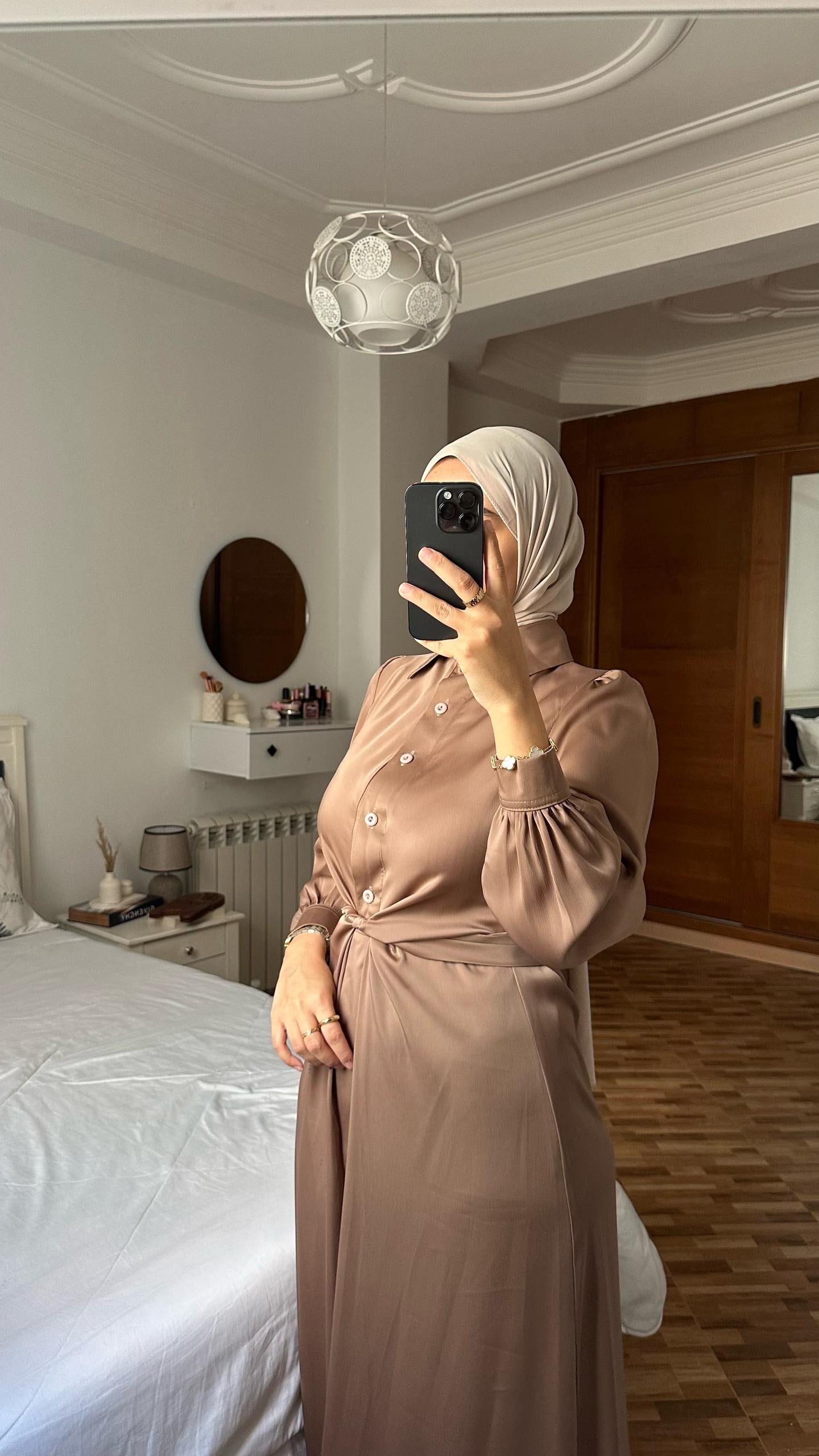 ROBE CHEMISE CROISE