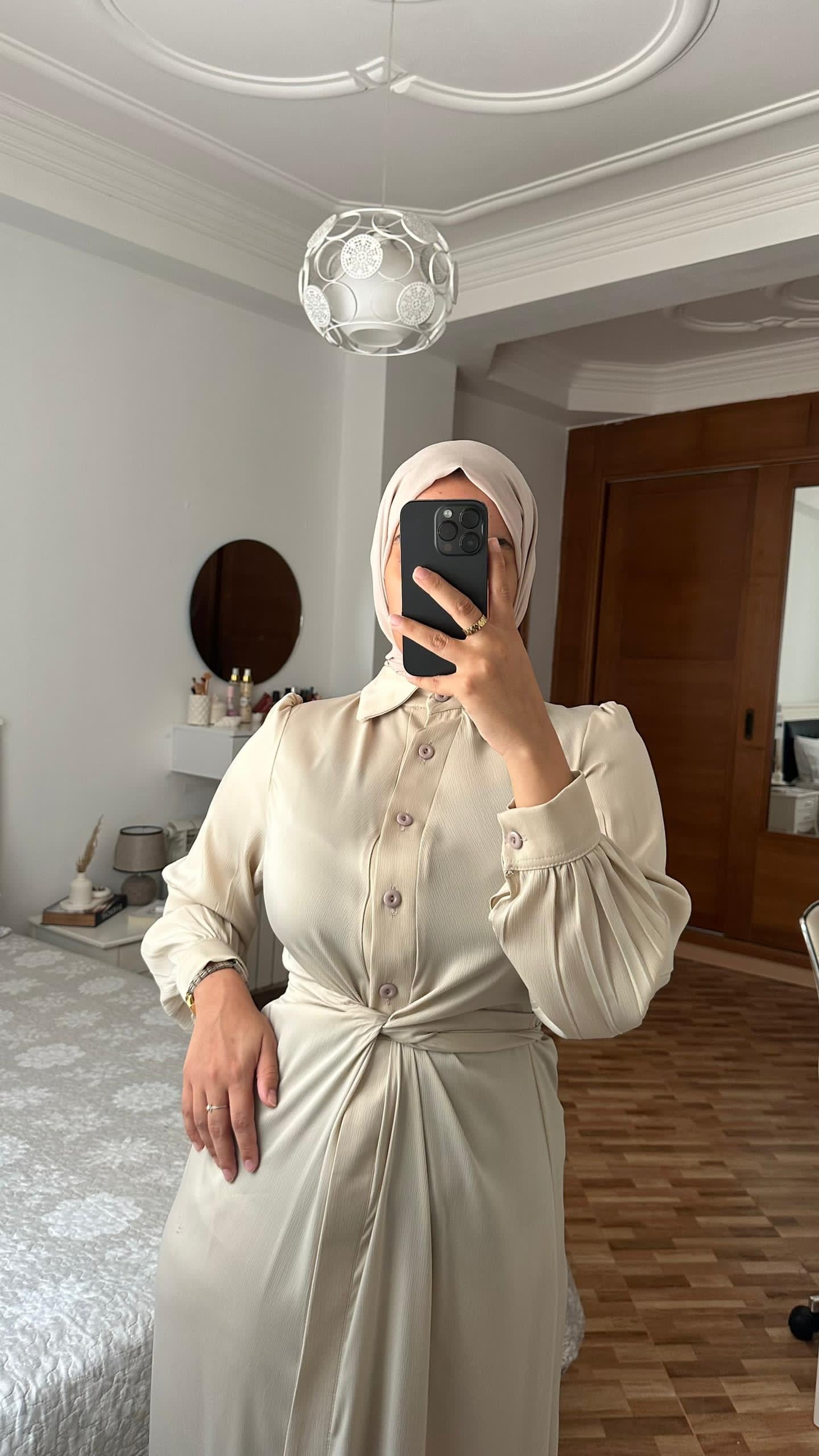 ROBE CHEMISE CROISE