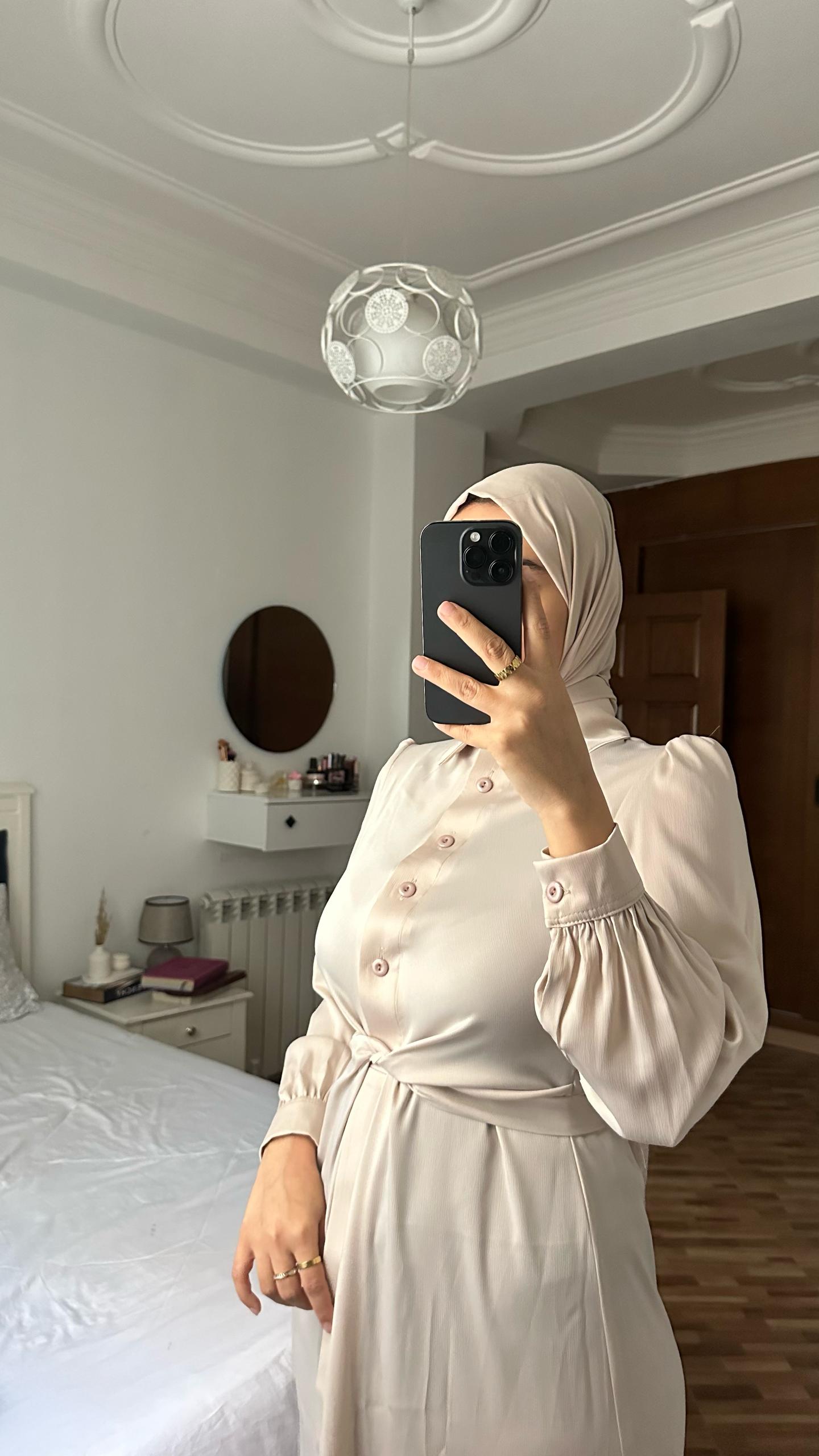 ROBE CHEMISE CROISE