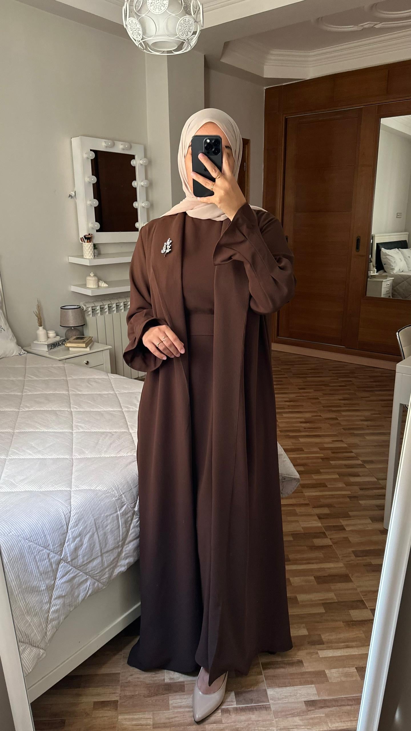 Abaya Asell chic AVEC ROBE