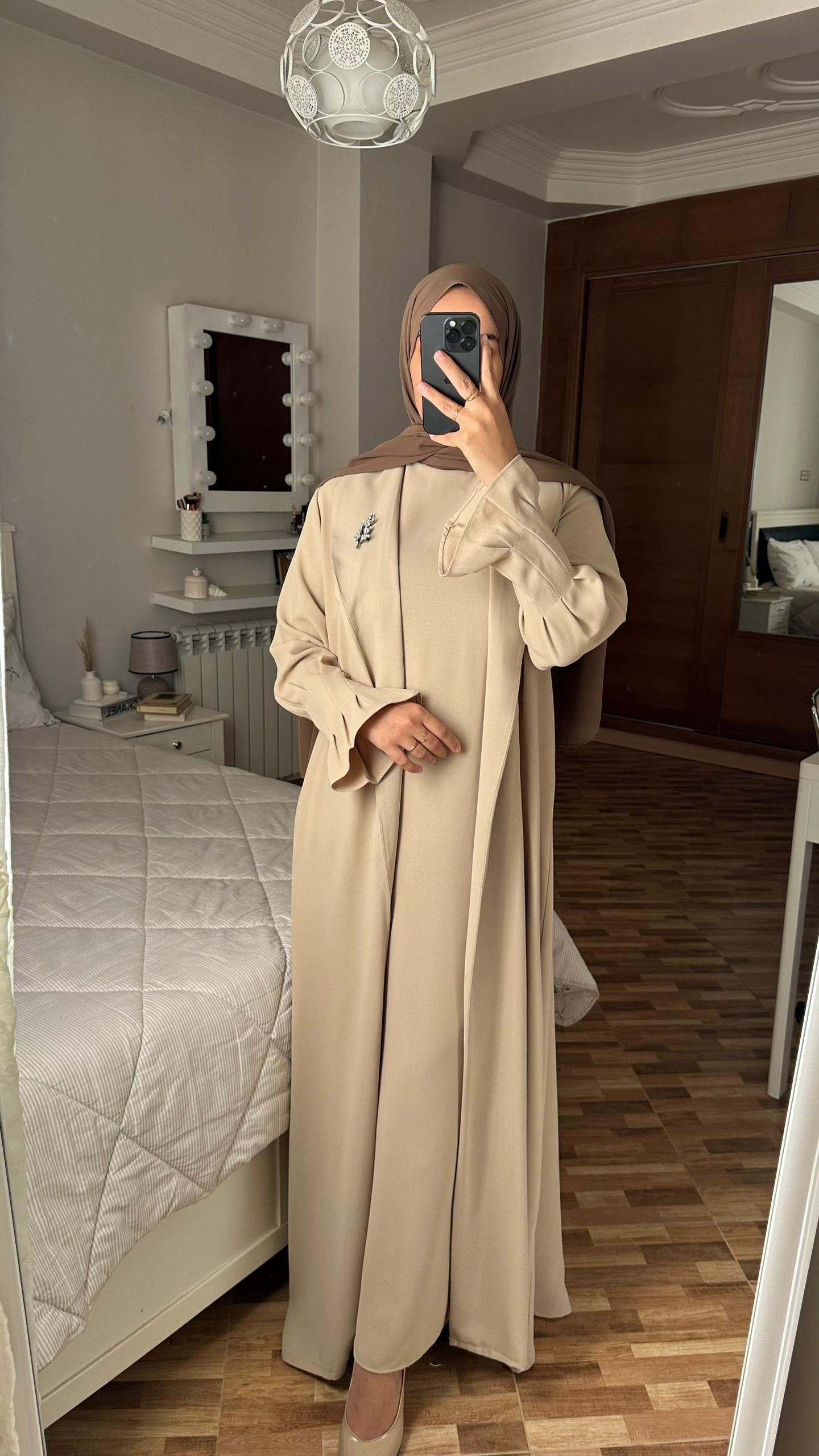 Abaya Asell chic AVEC ROBE
