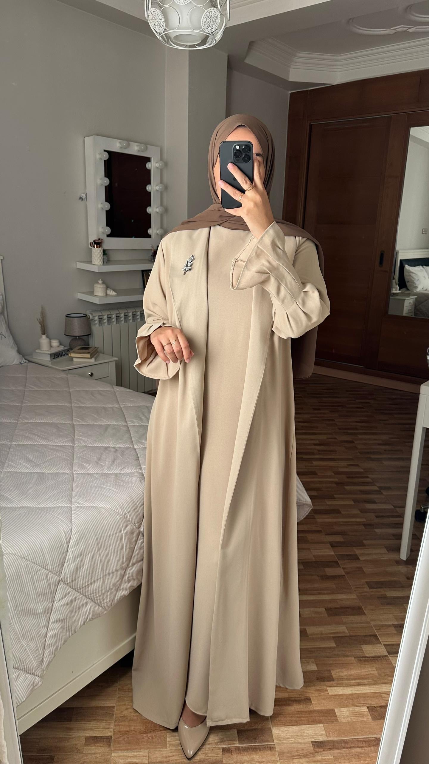 Abaya Asell chic AVEC ROBE