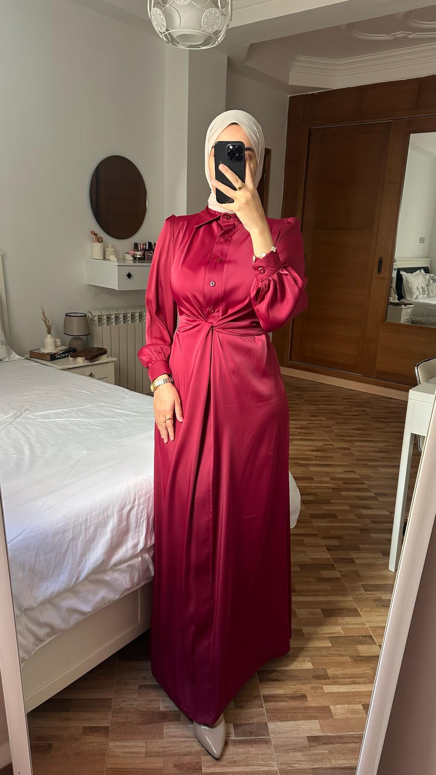 ROBE CHEMISE CROISE