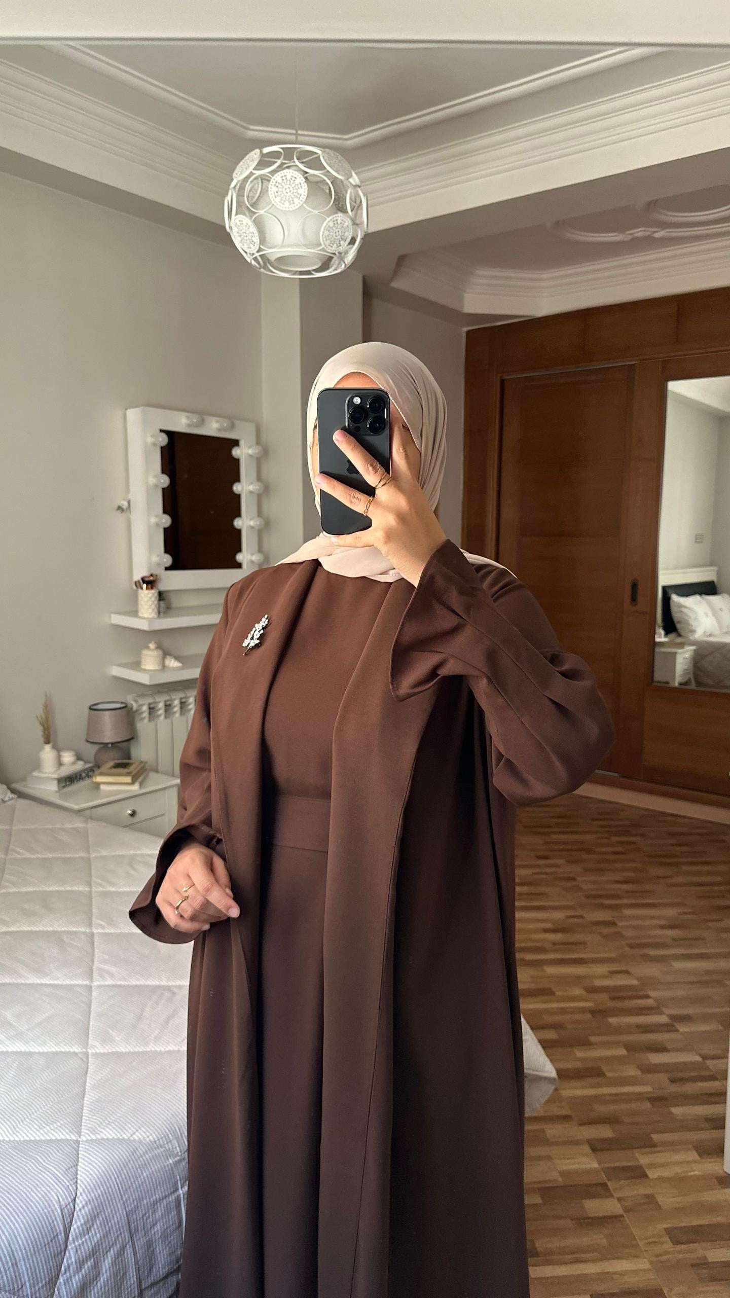 Abaya Asell chic AVEC ROBE