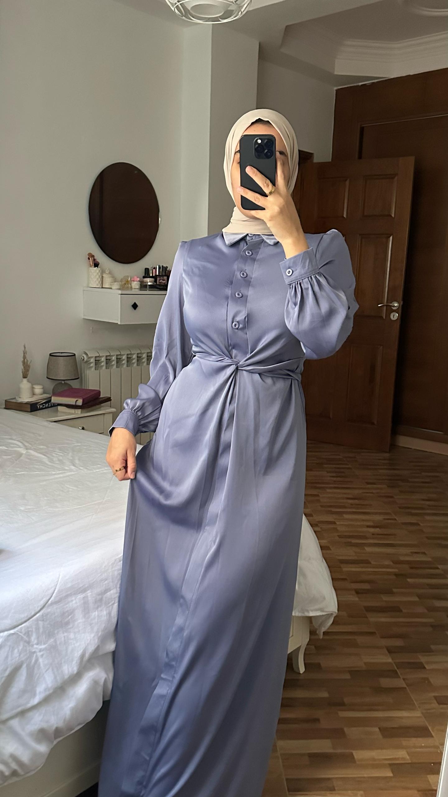 ROBE CHEMISE CROISE