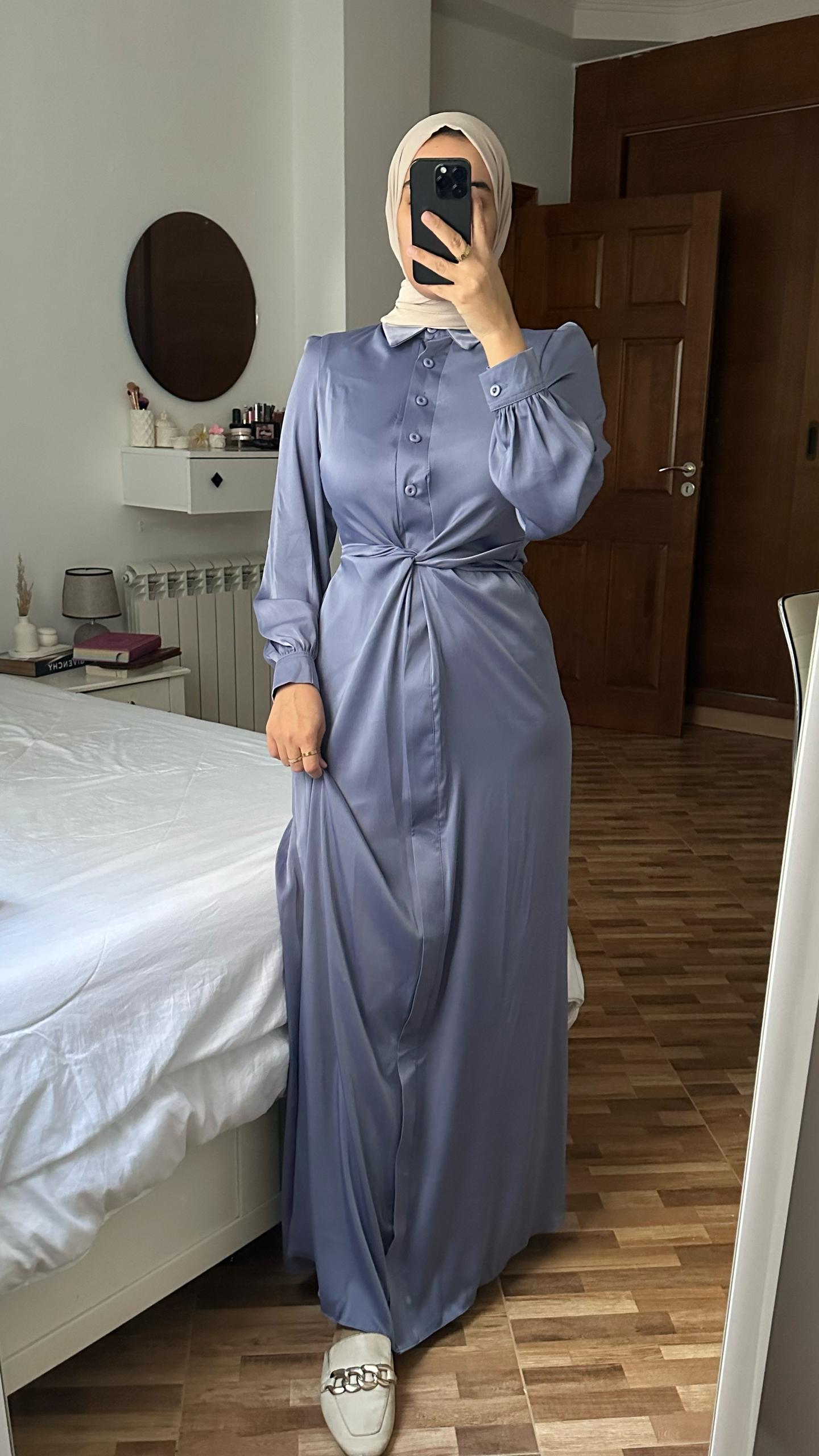 ROBE CHEMISE CROISE