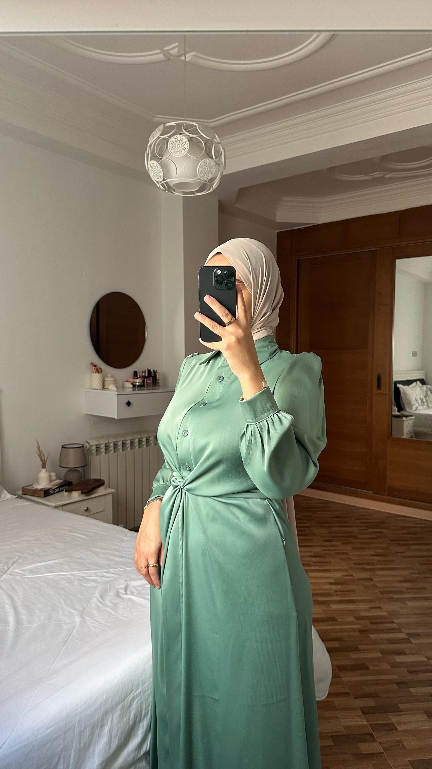 ROBE CHEMISE CROISE