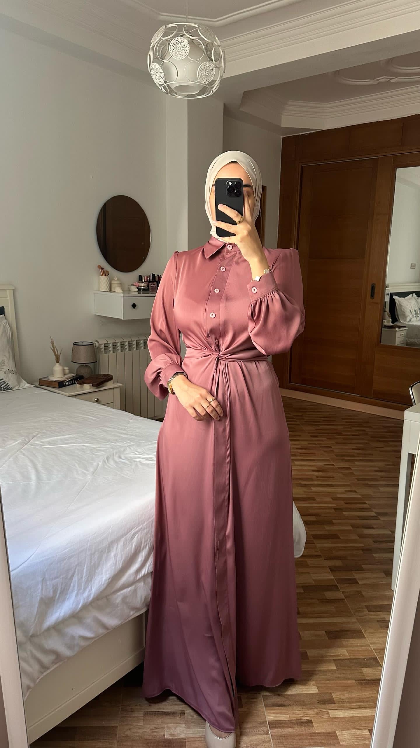 ROBE CHEMISE CROISE
