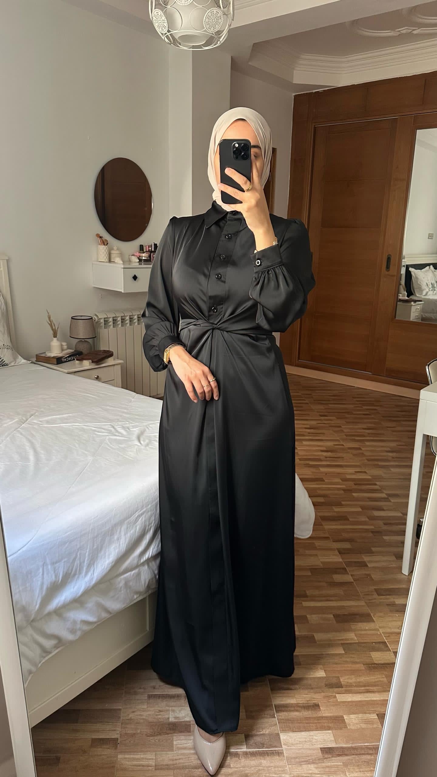 ROBE CHEMISE CROISE