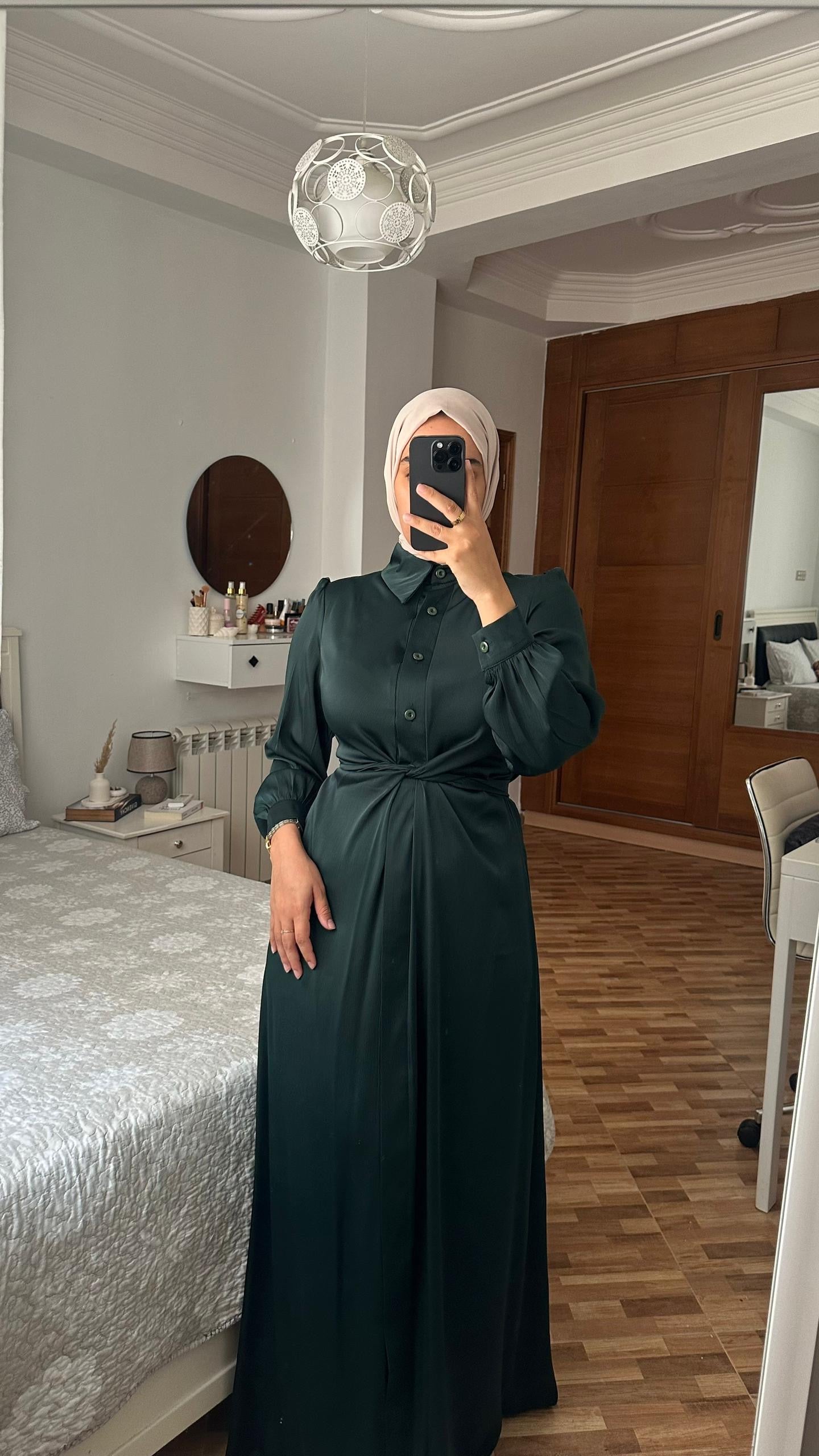 ROBE CHEMISE CROISE