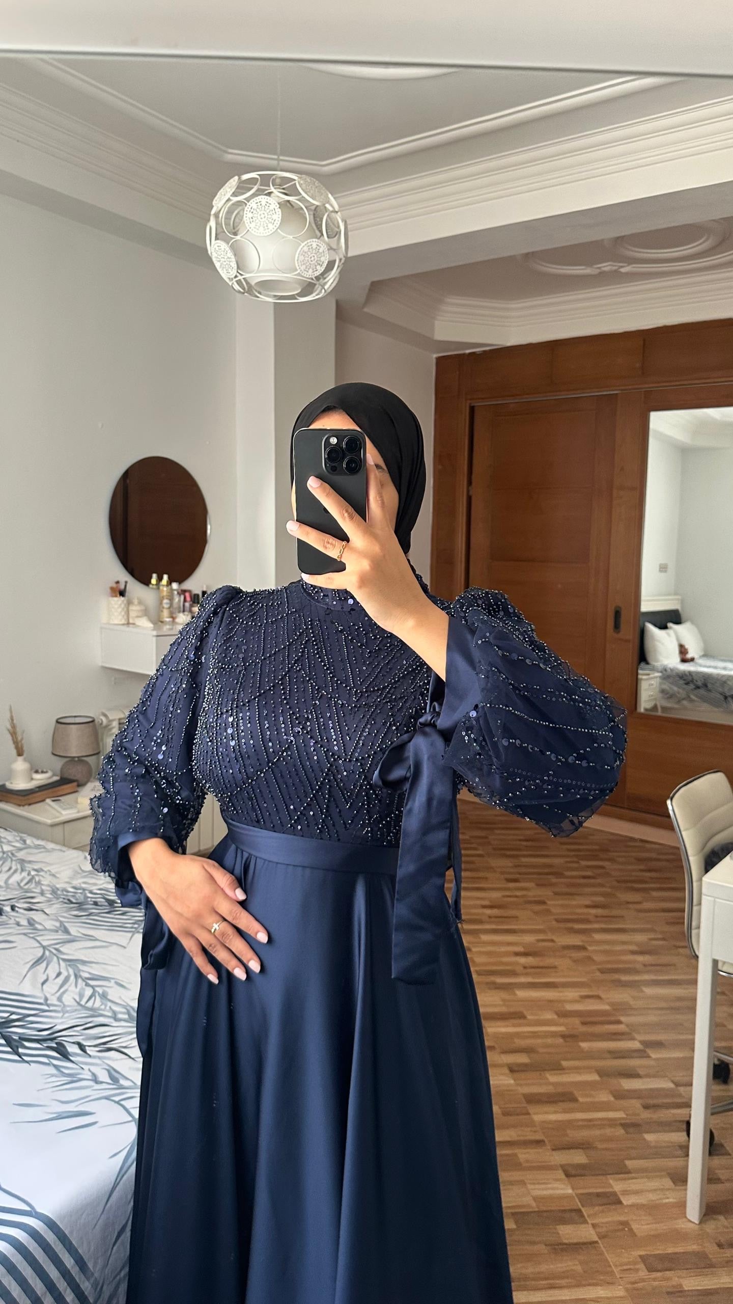 Robe Tane luxe لُجَينة