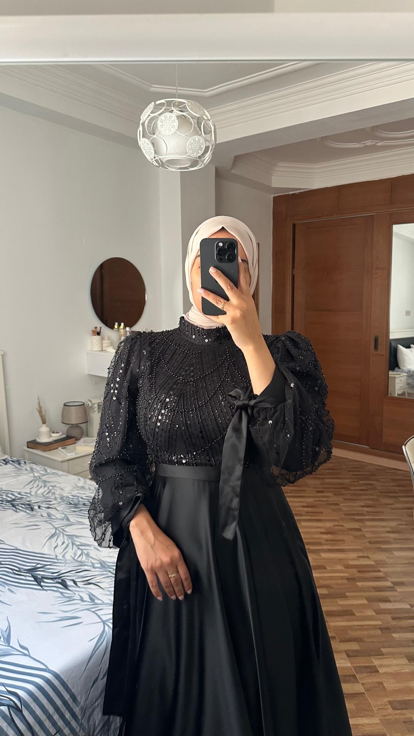 Robe Tane luxe لُجَينة