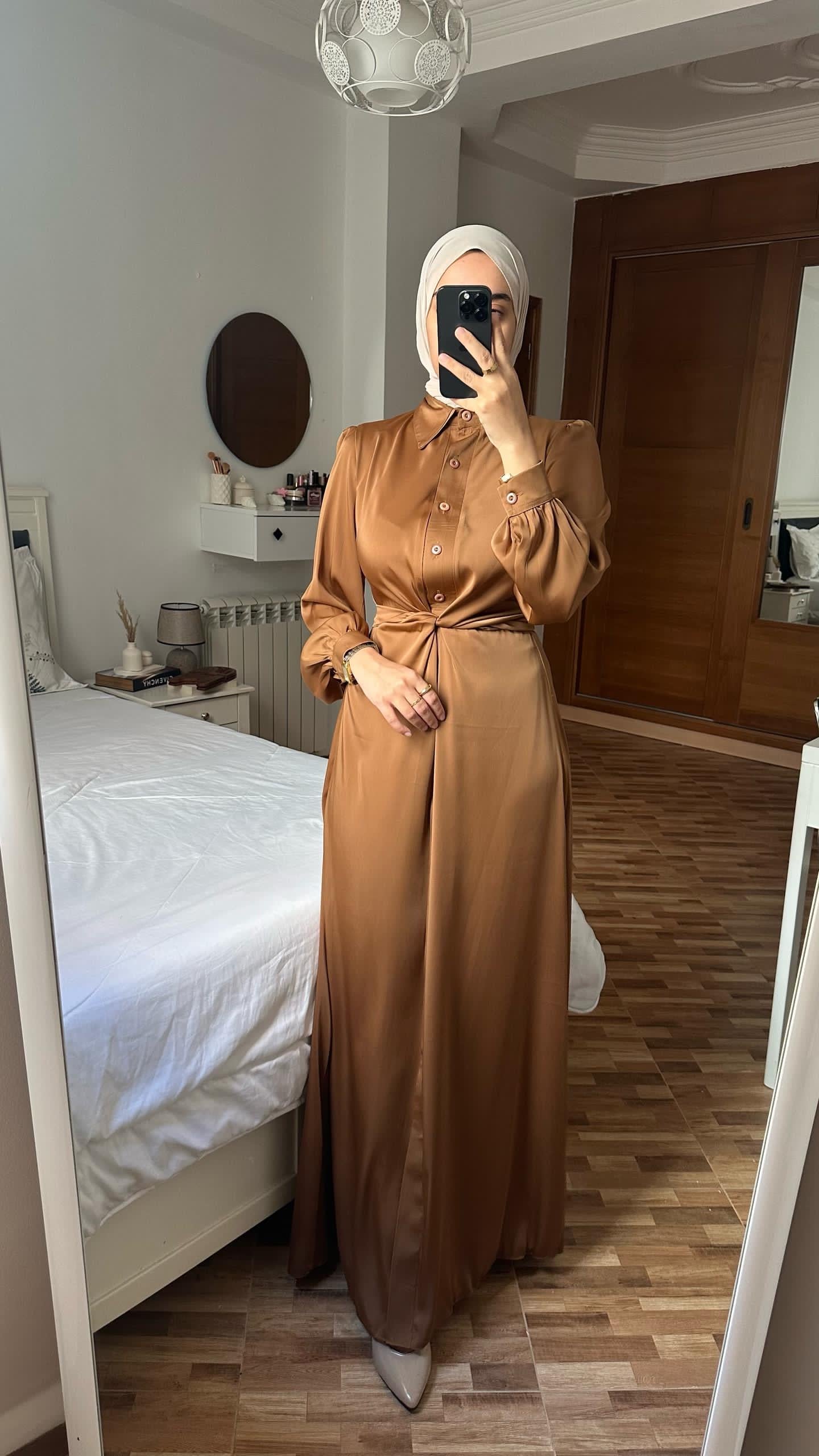 ROBE CHEMISE CROISE