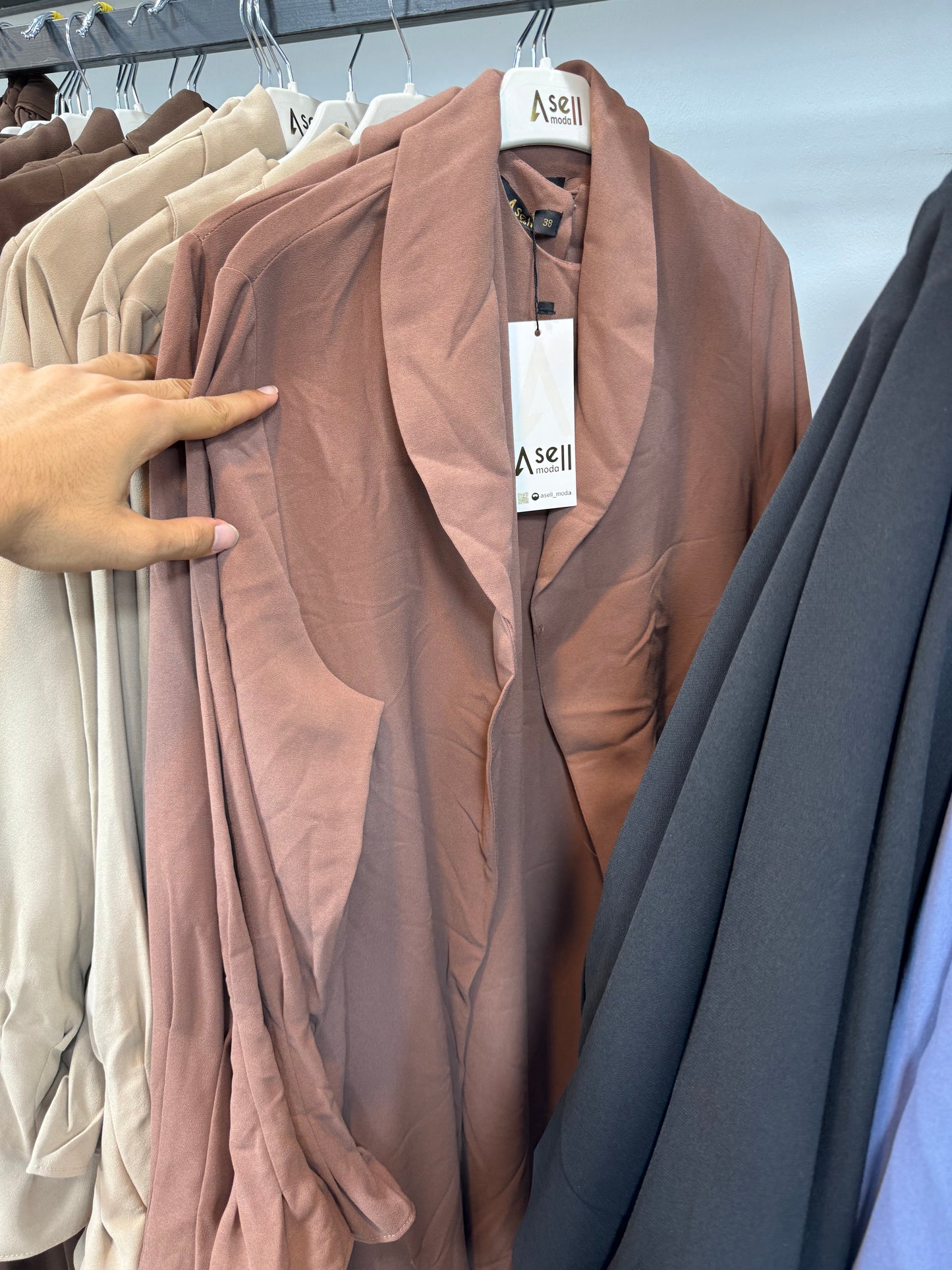 Abaya Asell chic AVEC ROBE