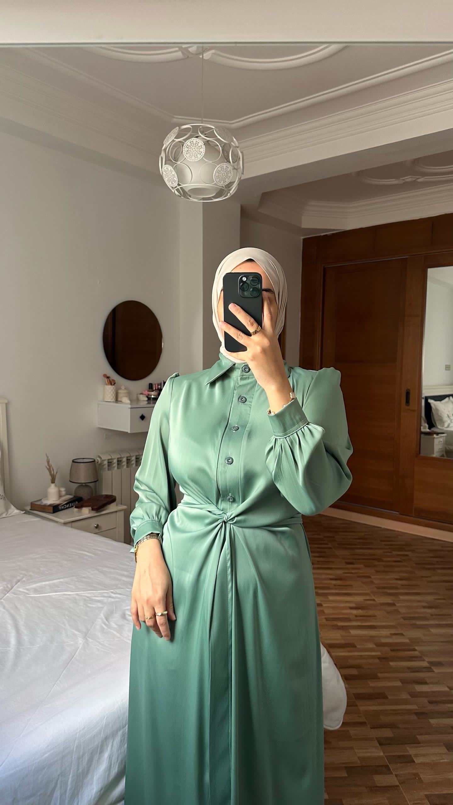 ROBE CHEMISE CROISE