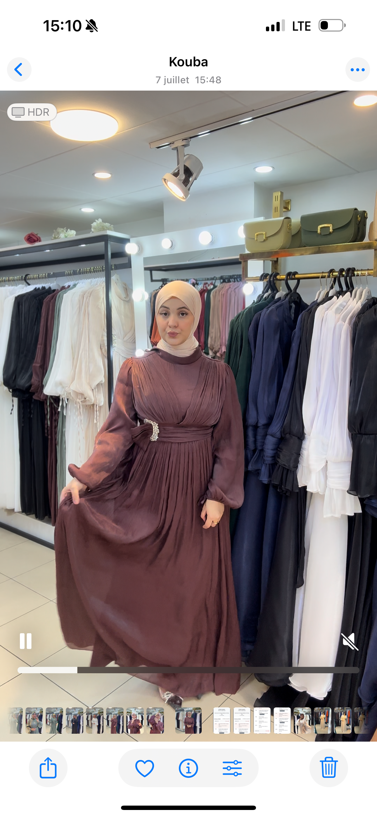 Robe joury