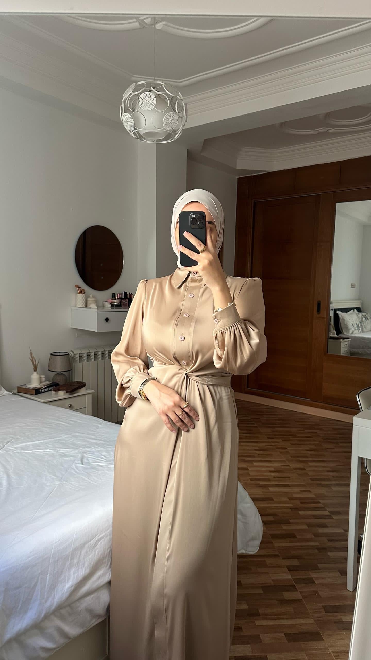 ROBE CHEMISE CROISE