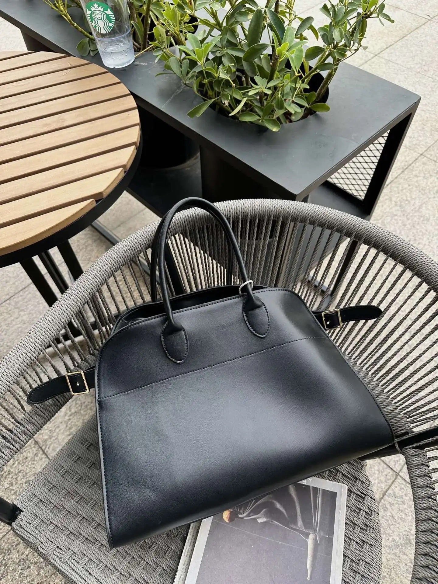 Sacs à main marron noir pour femme