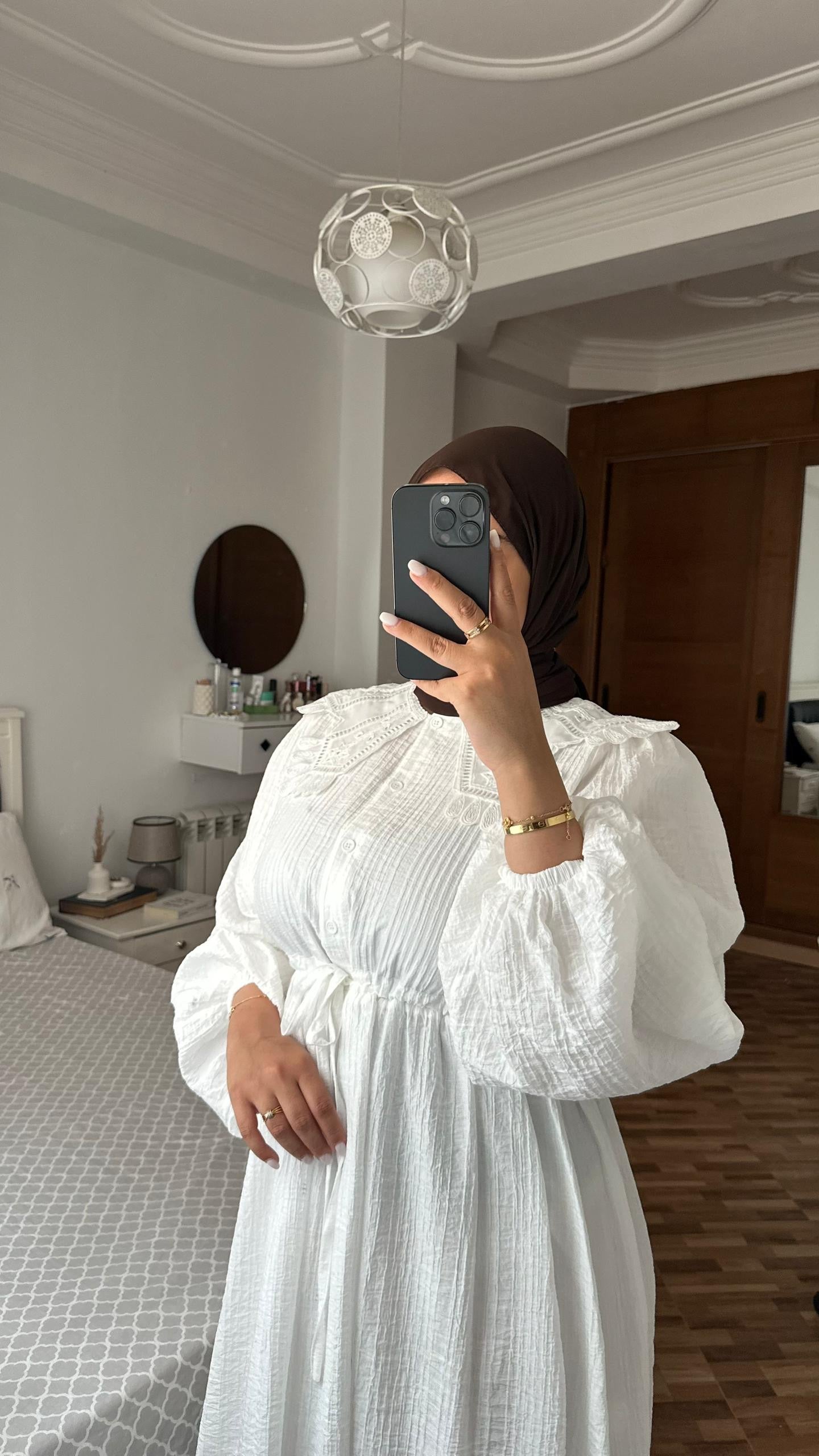Robe luna blanche