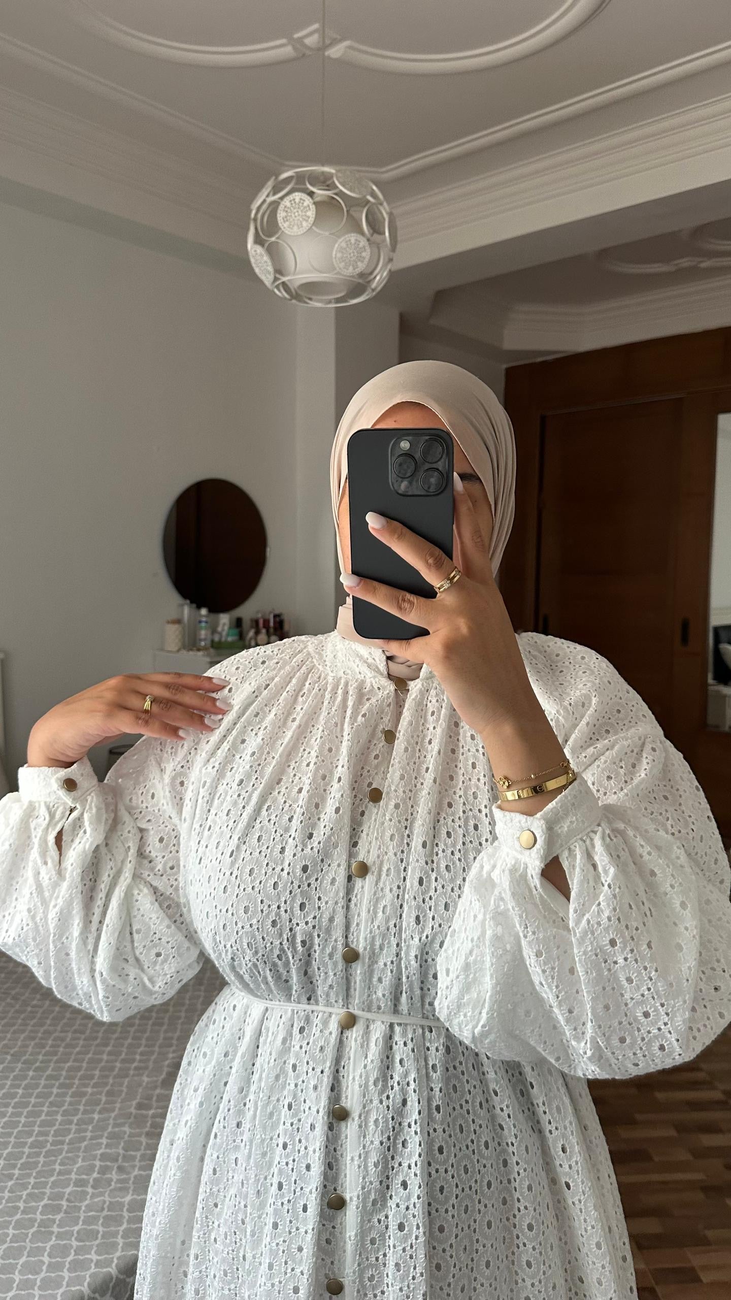 Robe broderie anglaise