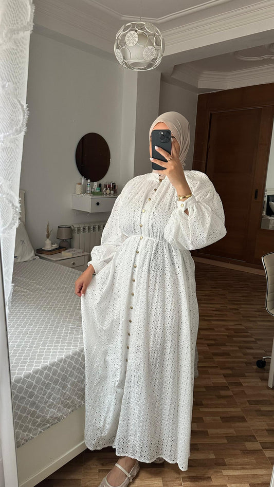 Robe broderie anglaise