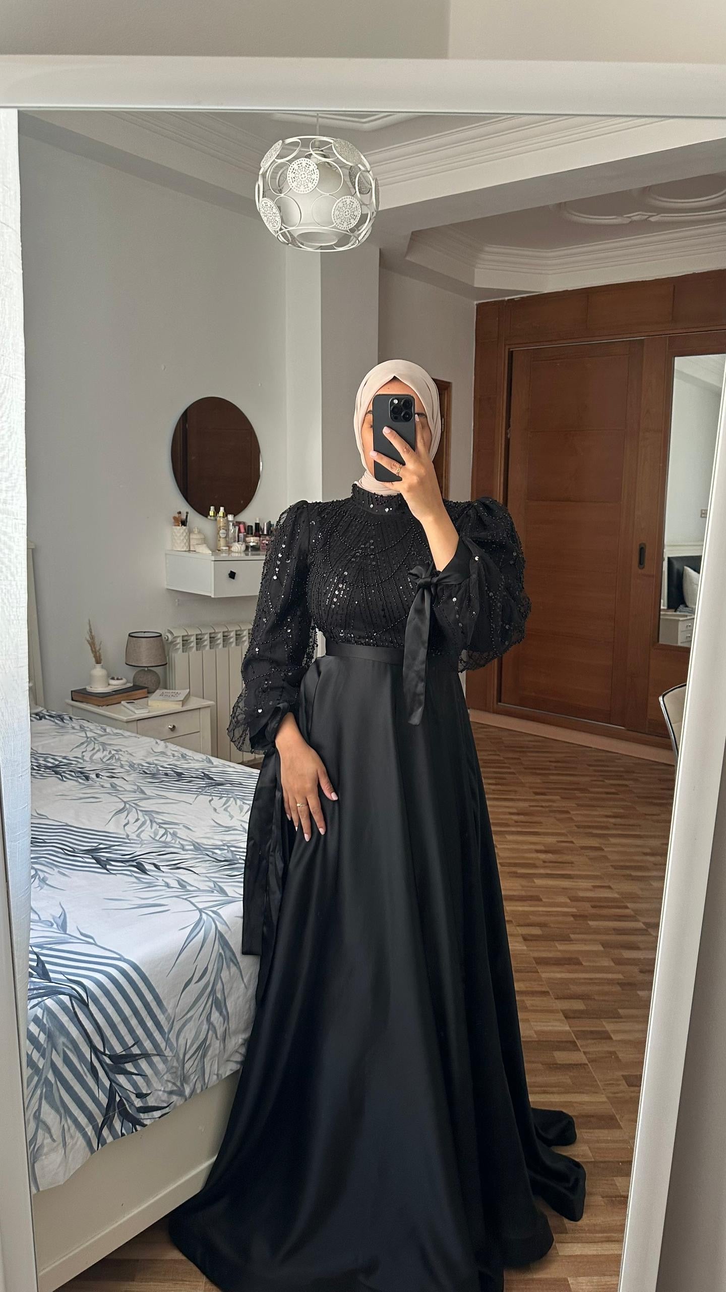Robe Tane luxe لُجَينة