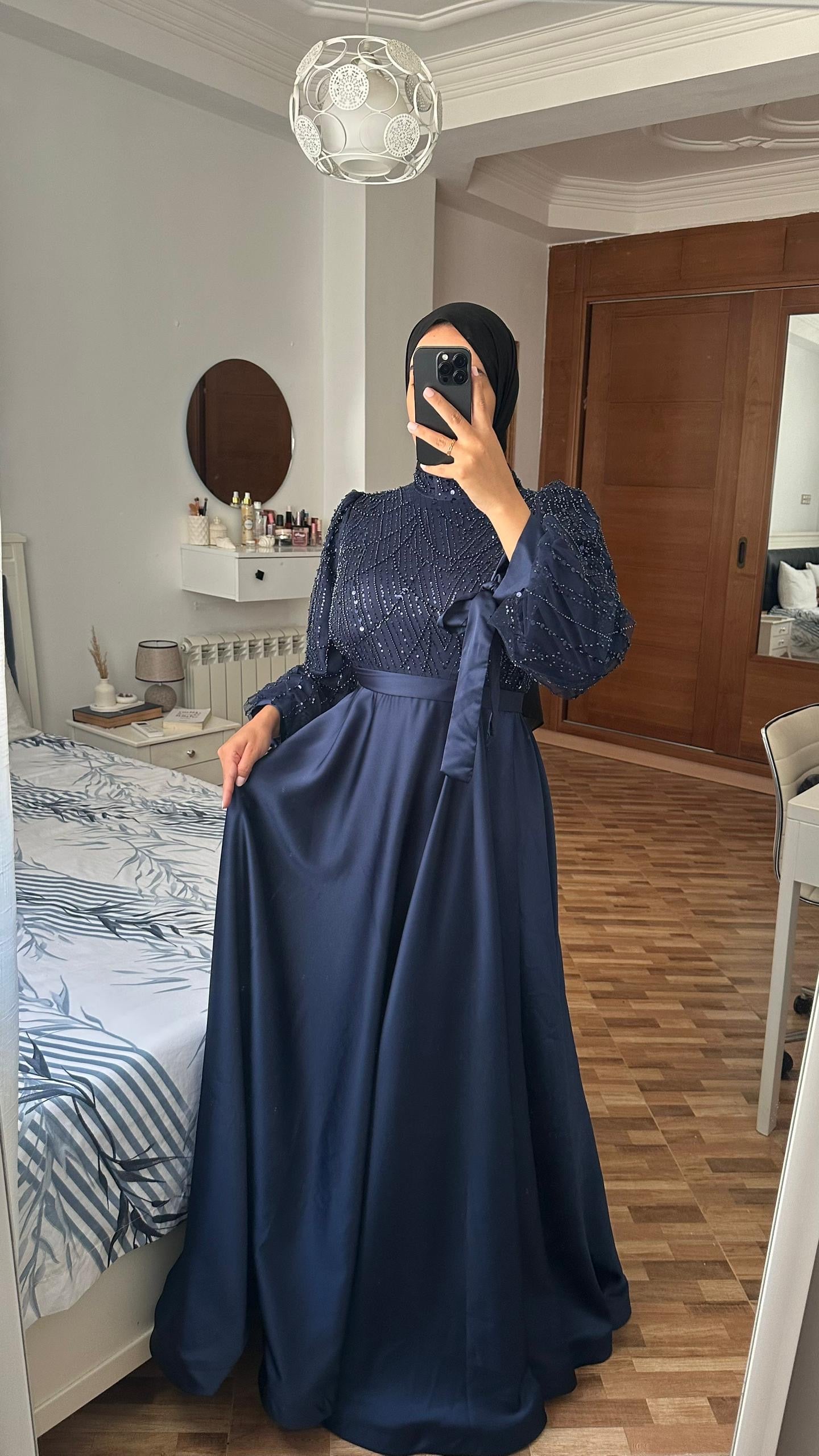 Robe Tane luxe لُجَينة