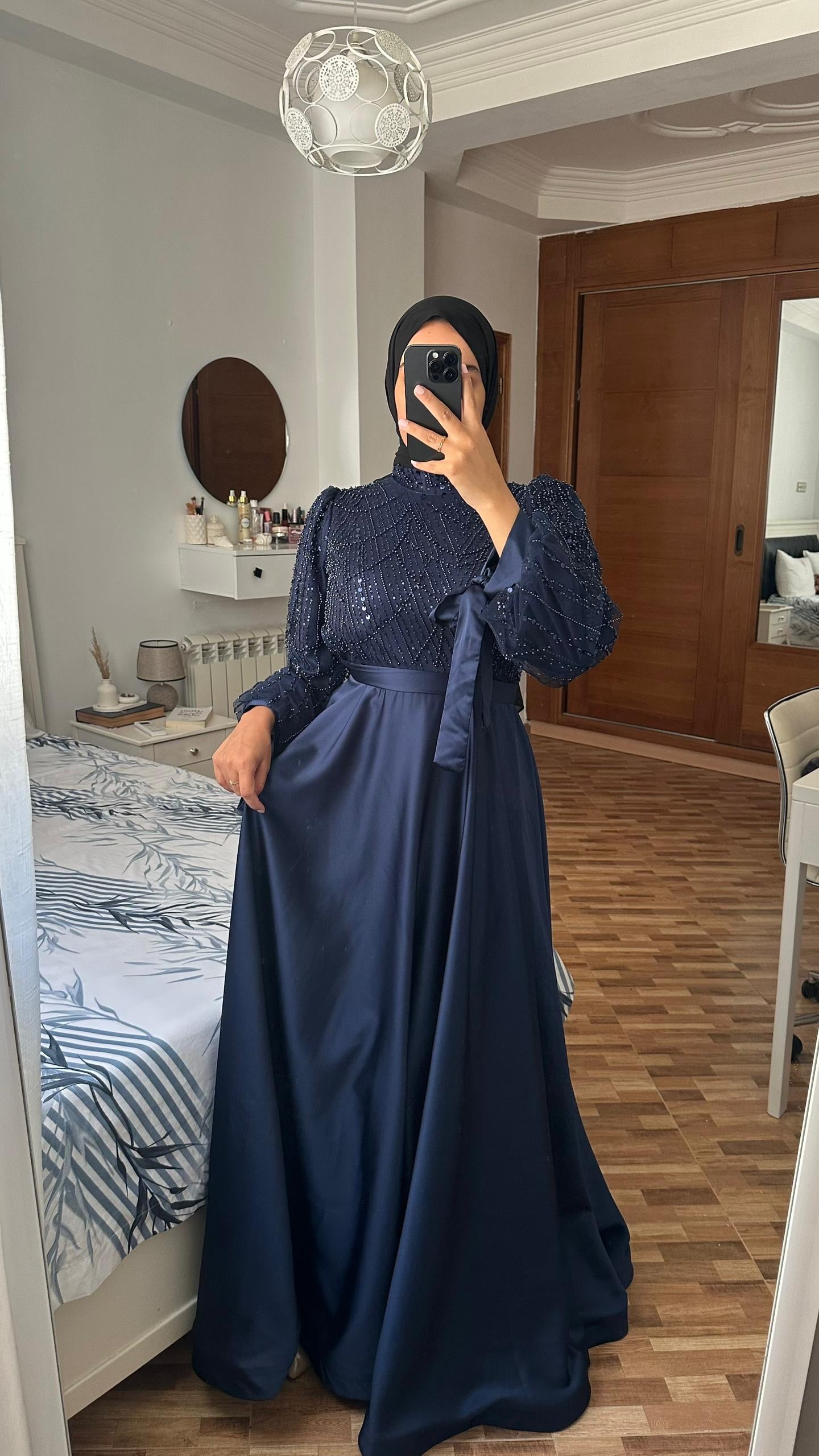 Robe Tane luxe لُجَينة