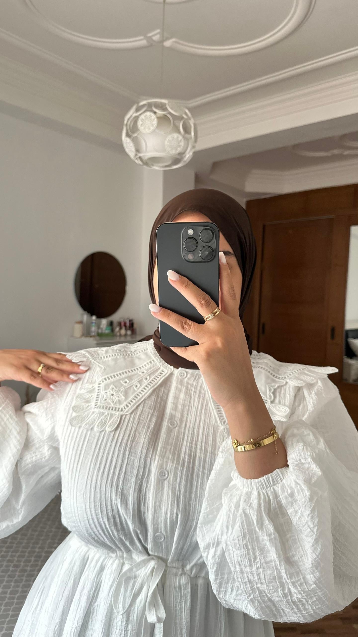 Robe luna blanche